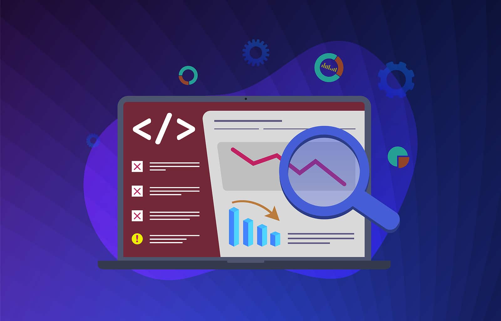 Graphic of SEO data for Simplified SEO Consulting.