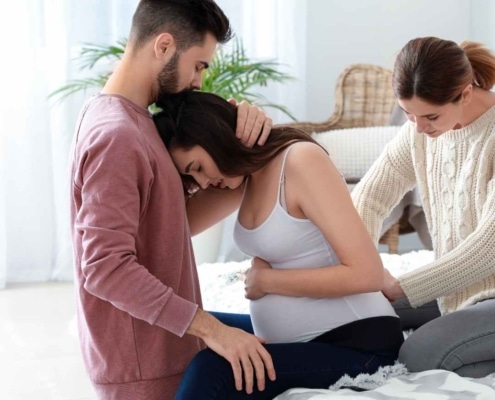 Birth worker supporting a couple in labor in the pacific northwest looking for ways to improve her birth website SEO as well.