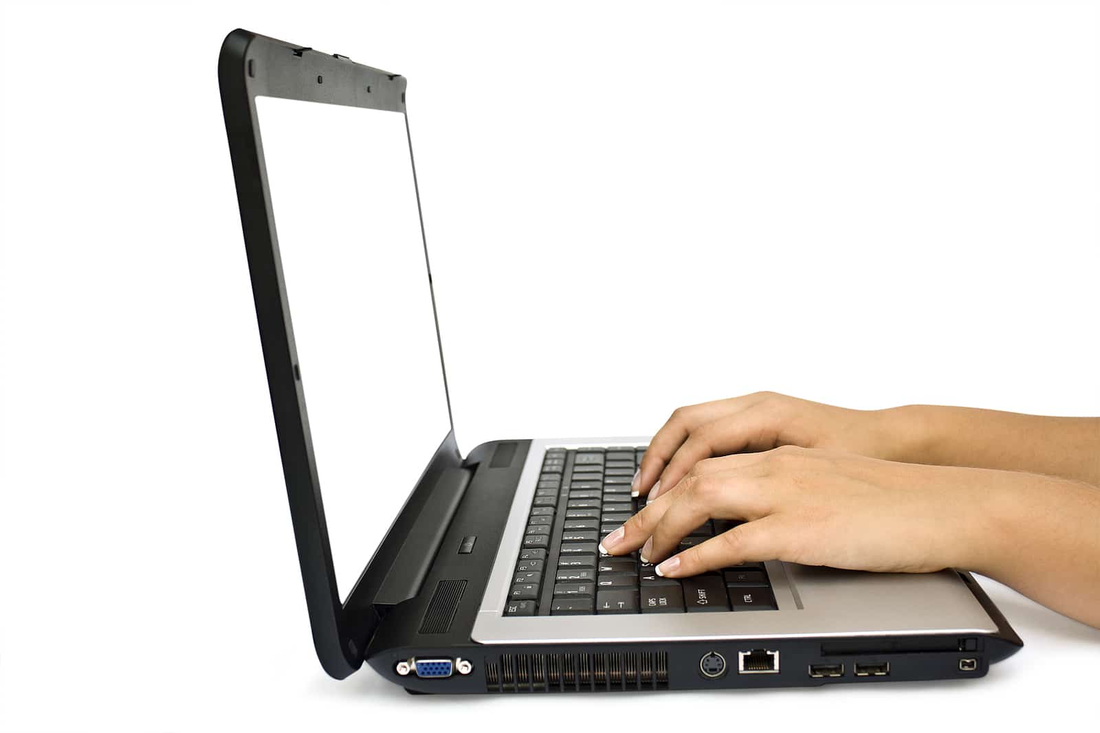 A close-up of someone typing on a laptop. Are you ready to learn SEO for your practice? Our DIY online SEO courses are here to get you started!