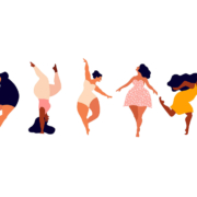Body positive women dancing. Looking for eating disorder keywords for your private practice website? we can help! We offer seo for eating disorder therapists, coaches, and dieticians.