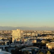 Photo of Torrance, CA in the LA area taken from the Torrance Marriott Redondo Beach hotel representing a photo a person might use if their office was located in Torrance or Redondo Beach