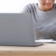 Shows a person smiling about ChatGPT. Represents how ChatGPT is beneficial for seo for private practices.