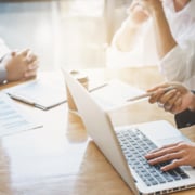 A group of three people sitting at a table working on their laptops. Interested in learning how SEO for group therapy practices can help you? Speak with an SEO specialist to avoid common SEO mistakes and grow as a practice!