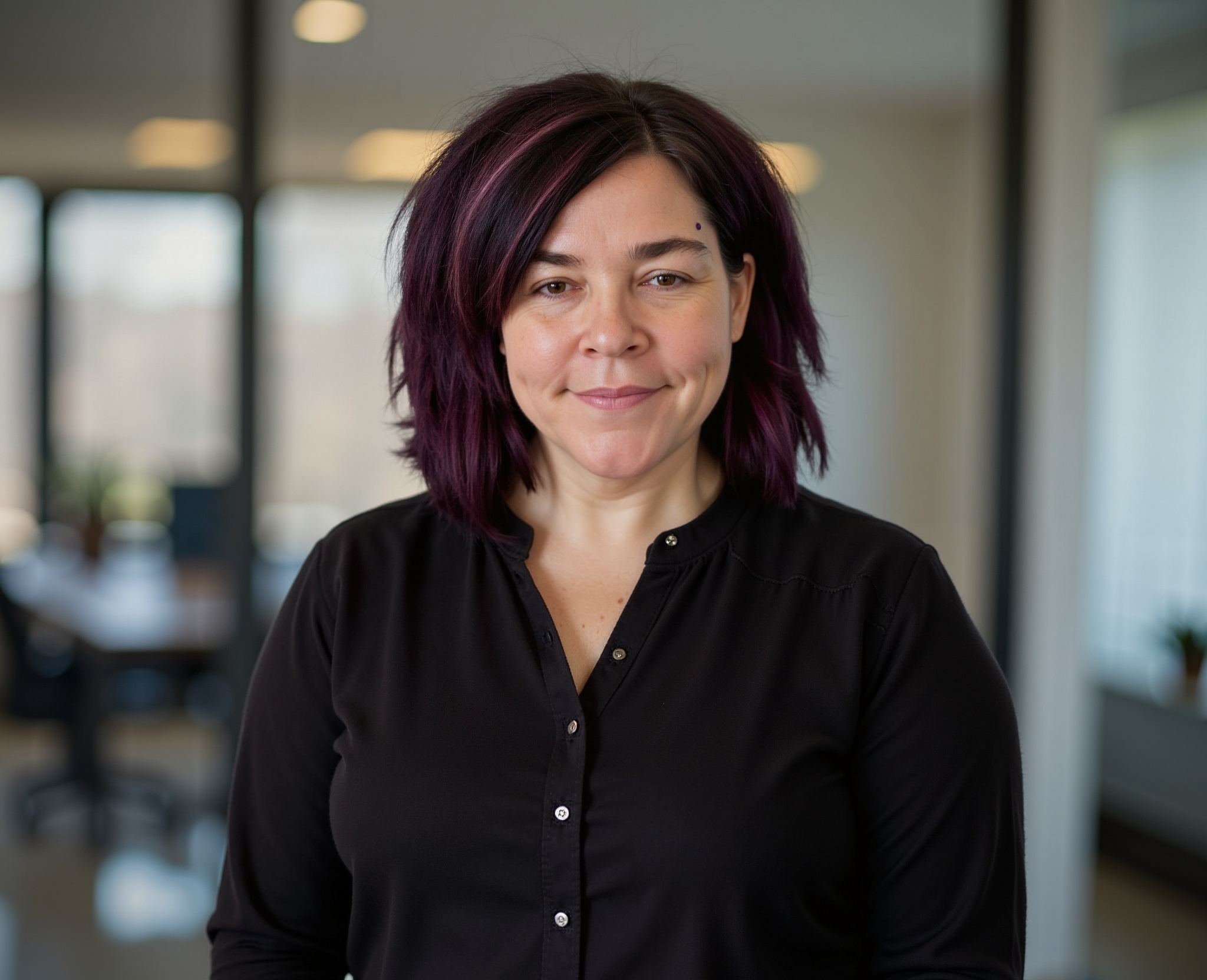 Mary Walker headshot in an office setting. As the owner of Simplified SEO Consulting its her mission to help you get to the top of the SEO rankings.